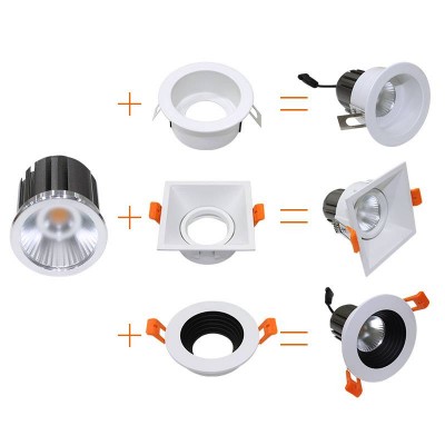 Energu Saving 15w Cob Downlight Several Surface Cover Available Led Outdoor Spotlights